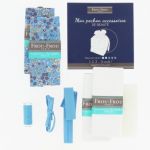 Kit Couture DIY Frou-Frou - LE POCHON ACCESSOIRE DE BEAUTE Flerui Bleu K0050-10-2 image