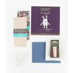 Kit Couture DIY Frou-Frou - LE DOUDOU LAPIN Les oiseaux Saumon K0050-4-2 image