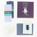 Kit Couture DIY Frou-Frou - LE DOUDOU LAPIN Odonata Gris foncé K0050-4-3 image