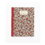 Carnet Couture Fleuri Bordeaux glamour petites fleurs 10100-1-13 petite image