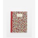Carnet Couture Fleuri Bordeaux glamour petites fleurs 10100-1-13 image