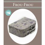 Valisette couture en carton Fleuri Myrtille 1050Z-0-6 image