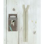 Frou-Frou Fermeture à glissière Zip Beige clair Uni
