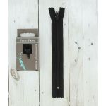 Frou-Frou Fermeture à glissière Zip Noir Uni