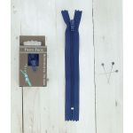 Frou-Frou Fermeture à glissière Zip Bleu foncé Uni