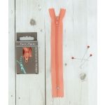 Frou-Frou Fermeture à glissière Zip Corail Uni