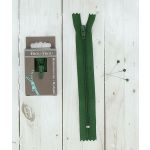 Frou-Frou Fermeture à glissière Zip Vert Emeraude Uni
