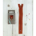 Frou-Frou Fermeture à glissière Zip Orange foncé Uni