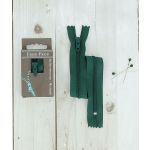 Frou-Frou Fermeture à glissière Zip Vert Eucalyptus