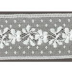 Dentelle de Calais Elastique Frou-Frou 45mm Blanc 1129-0-2 petite image