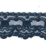 Dentelle Tulle Polyester Frou-Frou 30mm Tulle Bleu foncé 1247-0-4 petite image