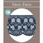 Dentelle Tulle Polyester Frou-Frou 60mm Tulle Bleu foncé 1247-60-4 image