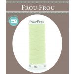 Fils Couture Frou-Frou Vert Anis Bobine de 100m