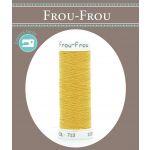 Fils Couture Frou-Frou Jaune Moutarde Bobine de 100m