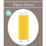 Fils Couture Frou-Frou Jaune foncé Bobine de 100m