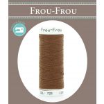 Fils Couture Frou-Frou Brun Bobine de 100m