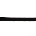 Elastique boutonnière 20mm Noir - Prix au mètre (vendable à la bobine de 25m)
