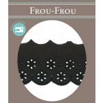 Broderie anglaise Coton 55mm Frou-Frou  Coton 55mm Frou-Frou  Noir 1300-55-1 image