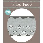 Broderie anglaise Coton 55mm Frou-Frou  Coton 55mm Frou-Frou  Blanc 1300-55-2 image