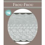 Broderie anglaise coton Frou-Frou 95mm Blanc 1307-95-2 image