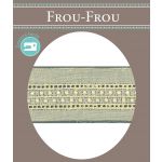 Broderie anglaise Coton 28mm Frou-Frou  Noir 1308-28-3 image