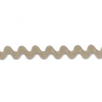 Ruban Croquet Zigzag Polyester Frou Frou Beige clair 1479-0-31 petite image