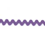 Ruban Croquet Zigzag Polyester Frou Frou Violette 1479-0-47 petite image