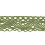 Dentelle Coton Frou-Frou 20mm Vert pomme 1701-20-19 petite image