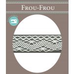 Dentelle Coton Frou-Frou 20mm Blanc 1701-20-2 image