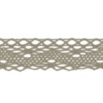 Dentelle Coton Frou-Frou 20mm Beige clair 1701-20-32 petite image