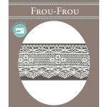 Dentelle Coton Frou-Frou 45mm Blanc 1702-45-2 image