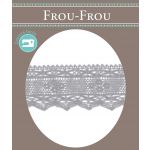 Dentelle Coton Frou-Frou 45mm Gris perle 1702-45-36 image