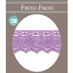 Dentelle Coton Frou-Frou 45mm Parme 1702-45-60 image