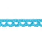 Dentelle Galon Coton Frou-Frou 8mm Turquoise 1703-8-24 petite image