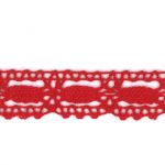 Dentelle Galon Coton Frou-Frou 19mm Rouge vif 1704-19-50 petite image
