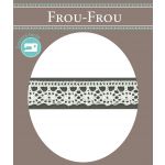 Dentelle Galon Fantaisie Coton Frou-Frou 12mm Blanc 1785-0-2 image
