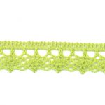 Dentelle Galon Fantaisie Coton Frou-Frou 12mm Vert pomme 1785-0-21 petite image