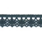 Dentelle Galon Fantaisie Coton Frou-Frou 12mm Gris foncé 1785-0-39 petite image