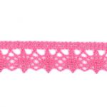 Dentelle Galon Fantaisie Coton Frou-Frou 12mm Rose 1785-0-46 petite image