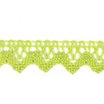 Dentelle Galon Coton Frou-Frou 12mm Vert pomme 1786-0-21 petite image