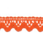 Dentelle Galon Coton Frou-Frou 12mm Orange 1786-0-56 petite image