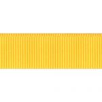 Ruban Gros Grain Jaune Safran - PRIX AU METRE