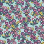 TISSU COUPON FROU-FROU LES OISEAUX Vert menthe 4642-0-221 image