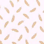 Tissu Frou-Frou Plume Rose Cuivré Scintillant TOUT ce qui brille Laize de 150cm - PRIX AU METRE
