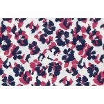 TISSU FROU-FROU BLOSSOM GAMME EMPREINTES Bleu marine BORDEAUX GLAMOUR 2703-0-2 image