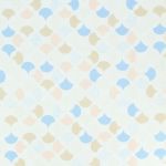 TISSU FROU-FROU LISBONNE Bleu azur Laize de 150cm - PRIX AU METRE