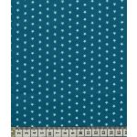 TISSU FROU-FROU ETOILES Turquoise foncé FONCE 2900-0-111 image