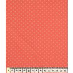 TISSU FROU-FROU ODONATA pois CORAIL 2902-0-416 image