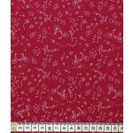 TISSU FROU-FROU A BICYCLETTE BORDEAUX GLAMOUR Motif A bicyclette 2903-0-114 image