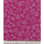 TISSU FROU-FROU A BICYCLETTE CAMELIA Motif Feuille 2903-0-307 image